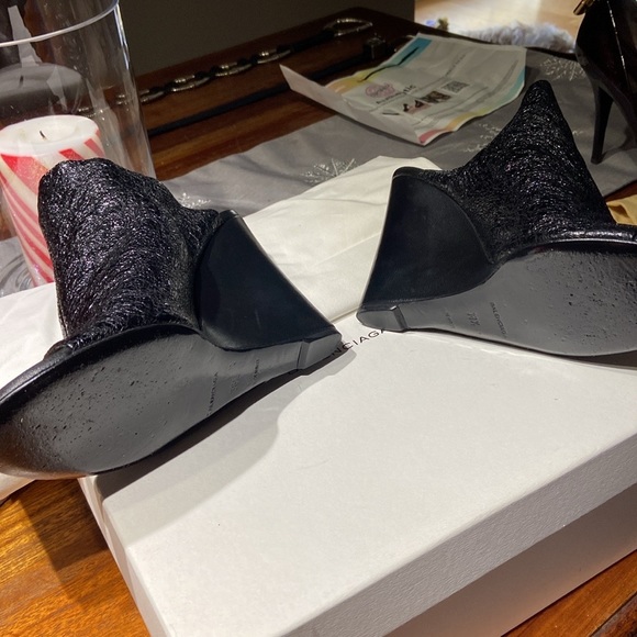 Balenciaga sparkling wedges size 7 US look new worn only a few times - Picture 5 of 11